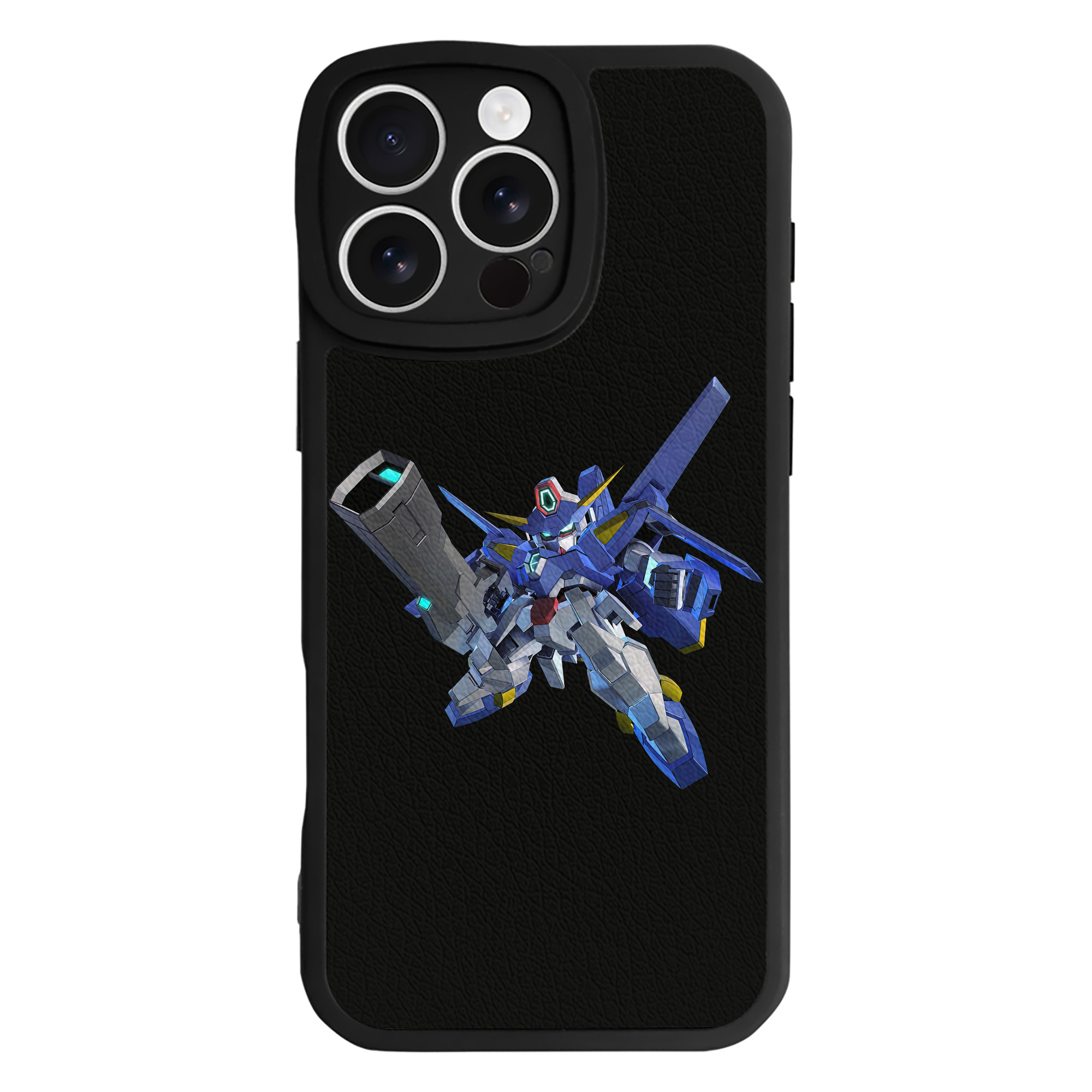 （画像用） 機動戦士ガンダム Mobile Suit Gundam 【iPhone 16シリーズ対応】シリコンスマホケース（レザー調） 材質：シリコン